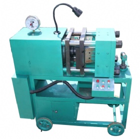 Automatic rebar upset forging machine